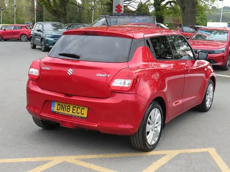 Used Suzuki Swift SZ-T 111 HP (81 kW) 2018 Red Hatchback