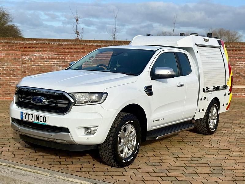 Used Ford Ranger Limited 2021 White Pickup
