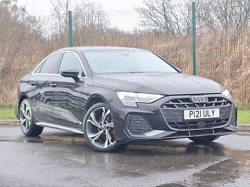 Used Audi A3 S-Line 150 HP (110 kW) 2025 Black Sedan