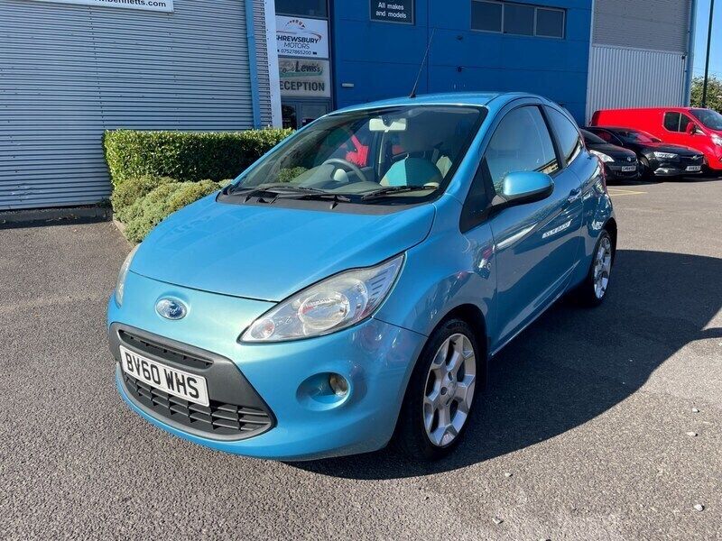 Blue Used 2010 Ford Ka Titanium Hatchback | £2,495 (Fair price) - Image 1/4