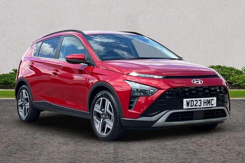 Red Used 2023 Hyundai Bayon Premium SUV | £16,384 (Fair price) - Image 1/4