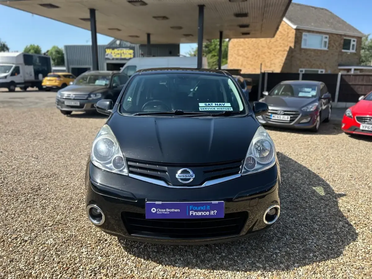 Used Nissan Note N-TEC 2013 Black Hatchback