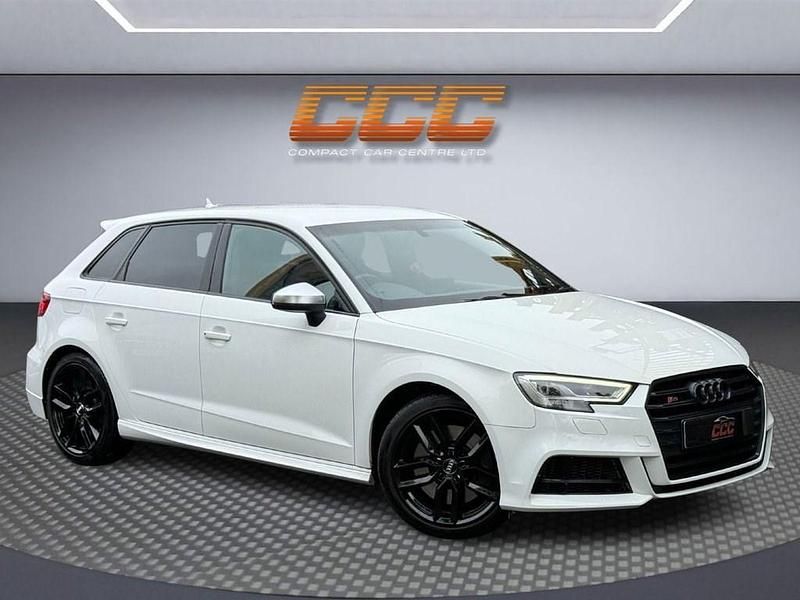White Used 2017 Audi S3 Design Hatchback | £19,480 (Fair price) - Image 1/3