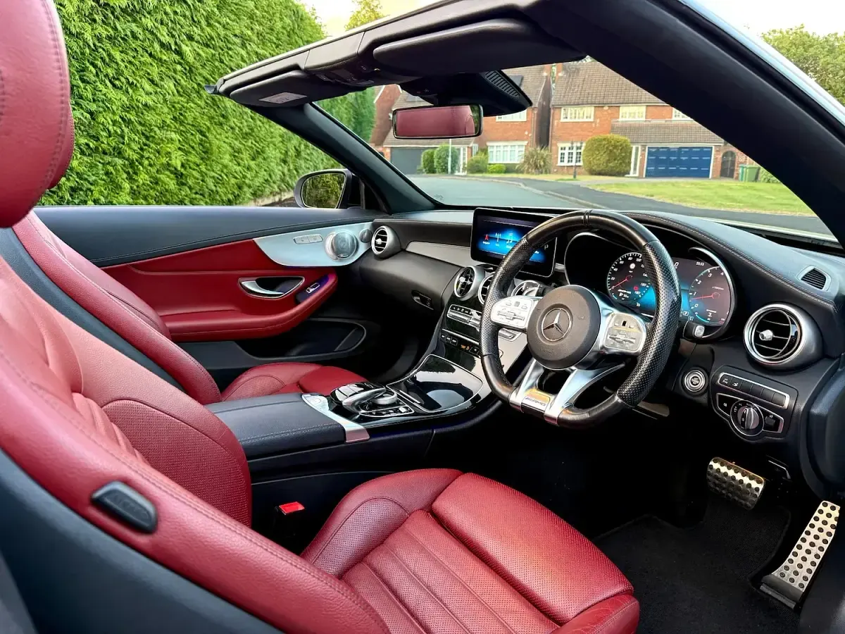 Used Mercedes C43 AMG Premium Plus 2019 White Cabriolet