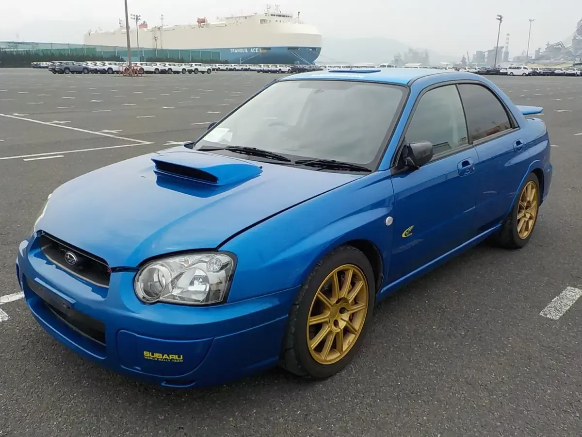 Used Subaru WRX STI 2004 Blue Sedan