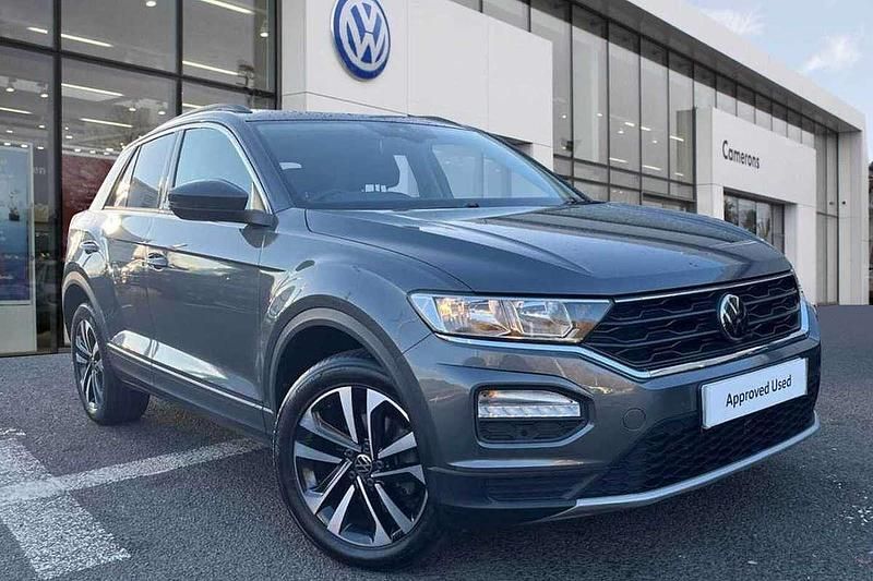 Grey Used 2021 VW T-Roc United SUV | £18,299 (Fair price) - Image 1/4