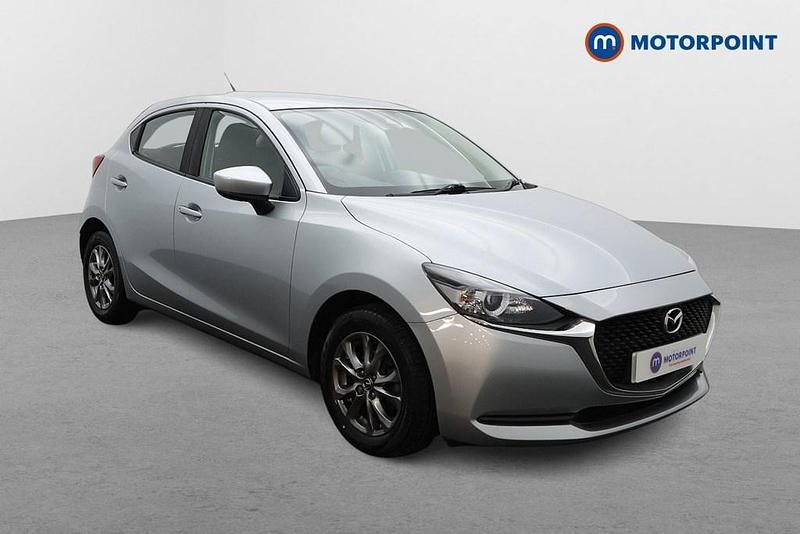 Silver Used 2020 Mazda 2 Hatchback | £10,599 (Fair price) - Image 1/4