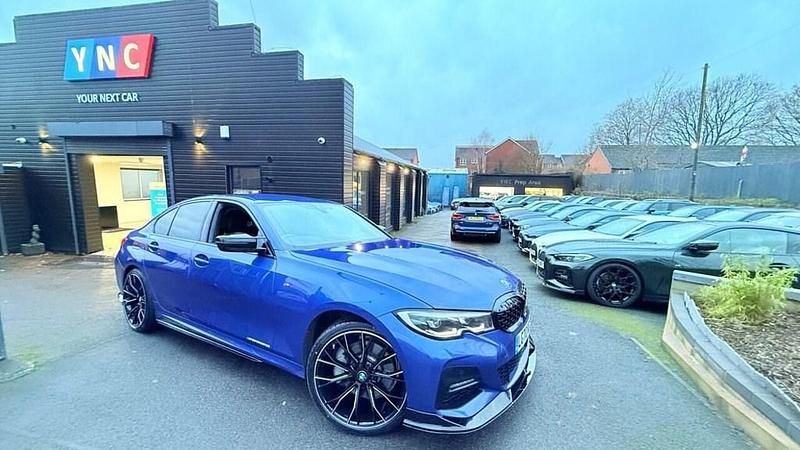 Used BMW 330e M Sport 292 HP (214 kW) 2020 Blue Sedan