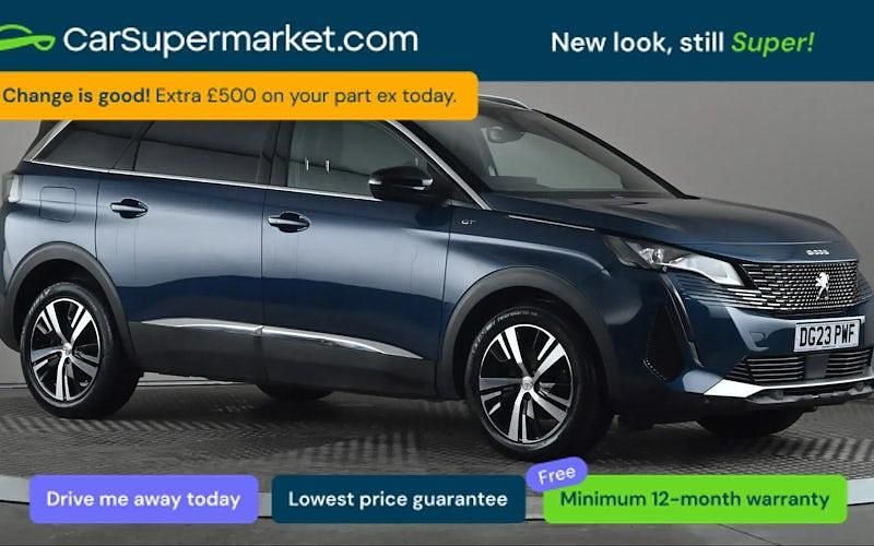 Used Peugeot 5008 GT 131 HP (96 kW) 2023 Blue SUV