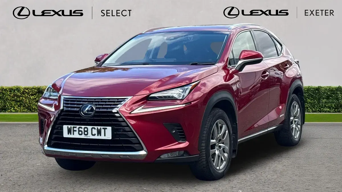 Used Lexus NX300h Luxury Line 197 HP (144 kW) 2018 Red SUV
