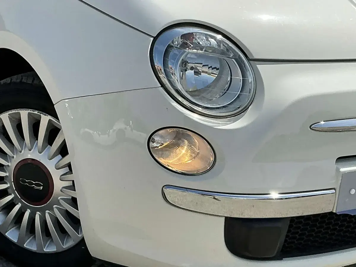 Used Fiat 500 Lounge 69 HP (50 kW) 2014 White Hatchback