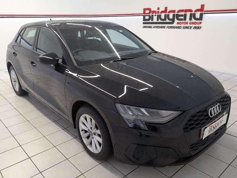 Used Audi A3 2020 Black Hatchback