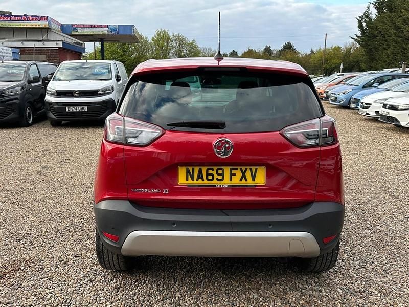 Used Vauxhall Crossland X Elite 130 HP (95 kW) 2020 Red SUV