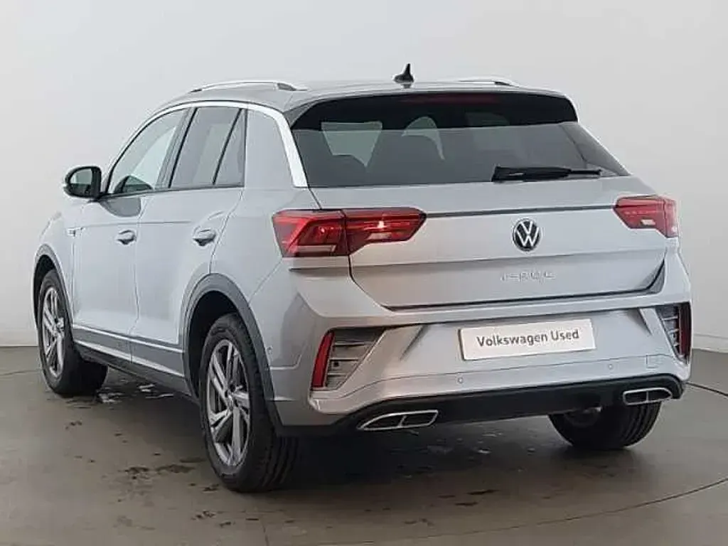 Used VW T-Roc R-line 150 HP (110 kW) 2022 Silver SUV