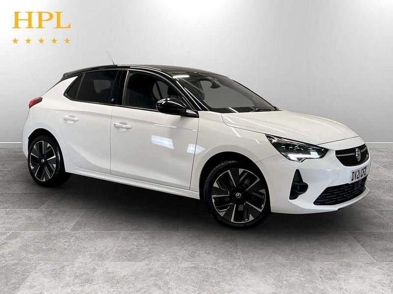 Used Vauxhall Corsa-e SRi 100 kW (136 HP) 2021 White Hatchback