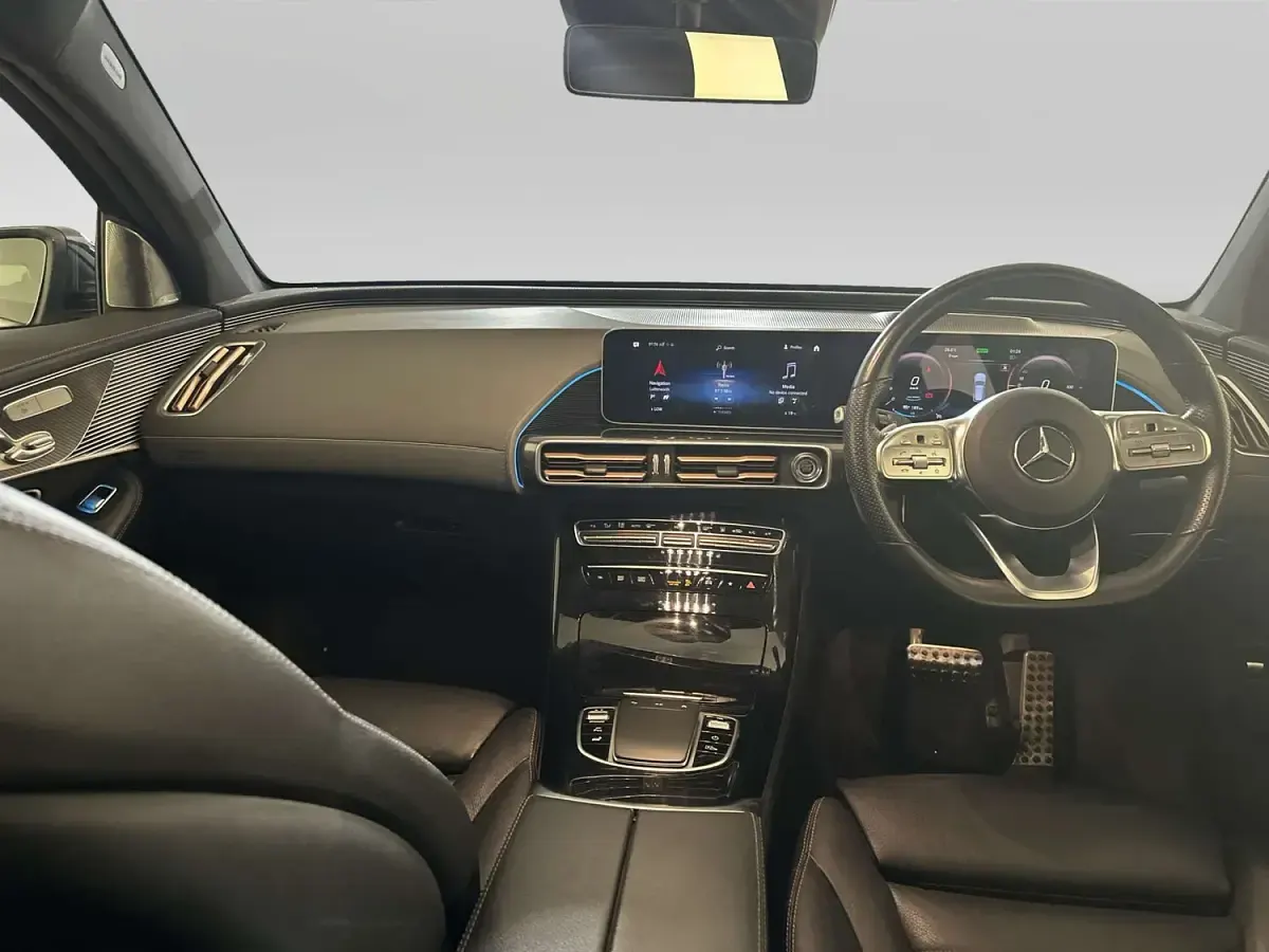 Used Mercedes EQC400 AMG line 300 kW (408 HP) 2019 Blue SUV