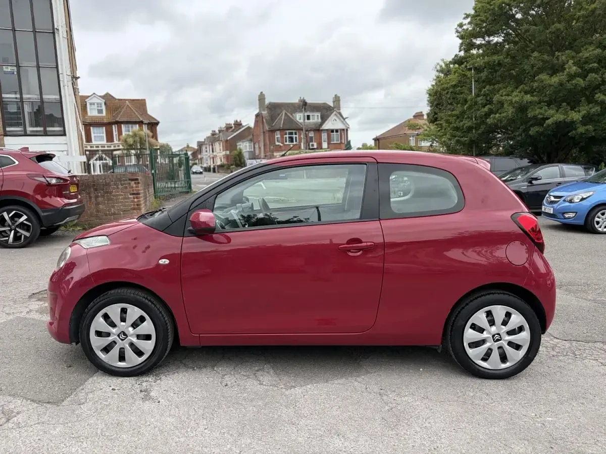 Used Citroën C1 Feel 68 HP (50 kW) 2018 Red Hatchback