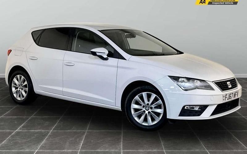 White Used 2018 Seat Leon SE Technology Hatchback | £7,295 (Super price) - Image 1/2