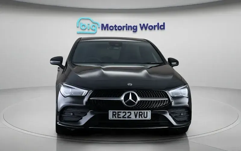 Used Mercedes CLA250 AMG Line Premium 224 HP (164 kW) 2022 Black Coupe