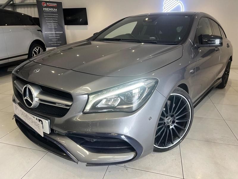 Grey Used 2018 Mercedes CLA45 AMG Shooting Brake AMG Estate | £19,495 - Image 1/3