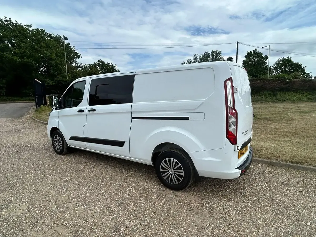 Used Ford Transit Custom Trend 130 HP (95 kW) 2022 White Van