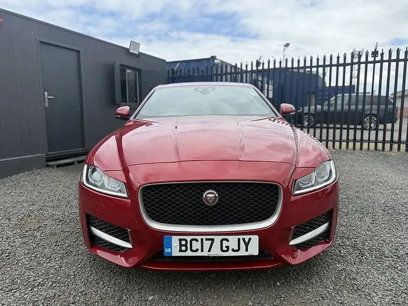 Used Jaguar XF R-Sport 2017 Red Sedan