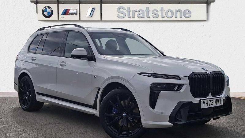 White Used 2023 BMW X7 M Sport SUV | £69,950 (Fair price) - Image 1/3