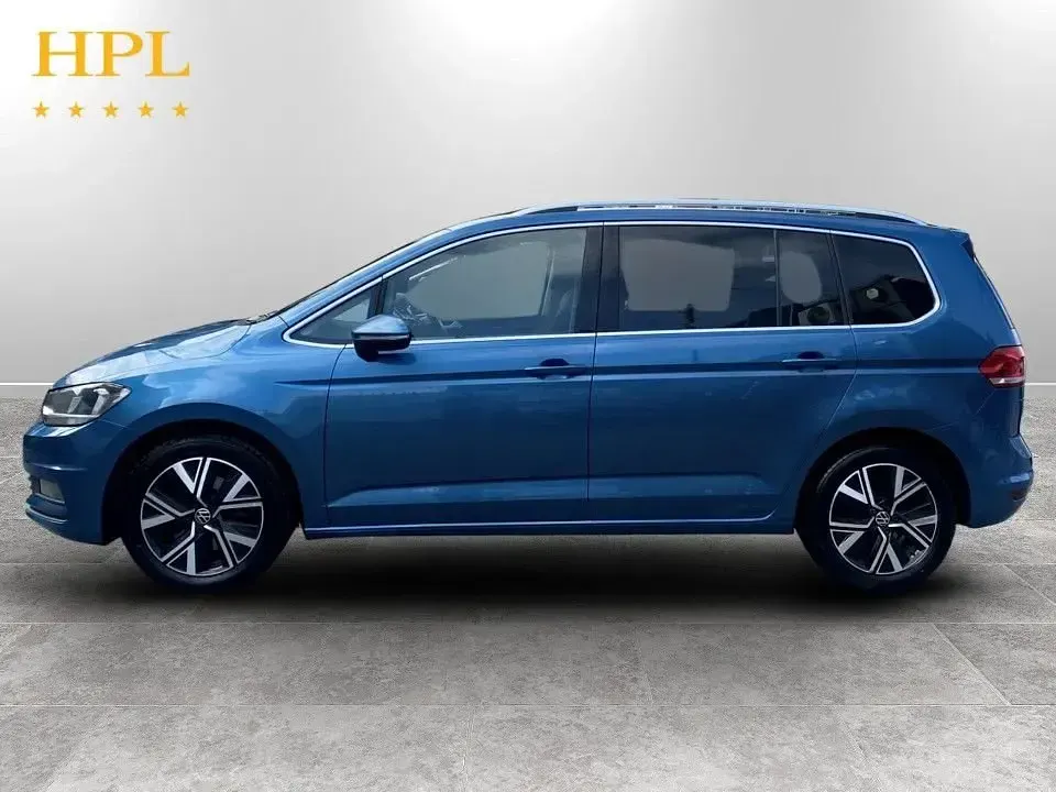 Used VW Touran SEL 150 HP (110 kW) 2021 Blue MPV