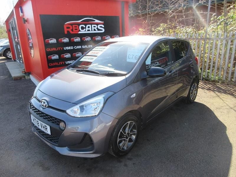 Used Hyundai i10 GO! 66 HP (48 kW) 2018 Grey Hatchback