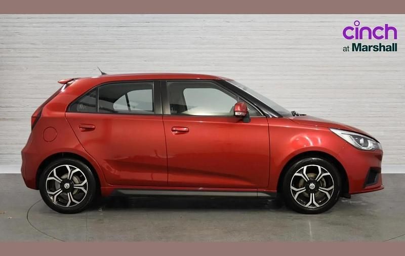 Used MG MG3 Excite 106 HP (77 kW) 2021 Red Hatchback