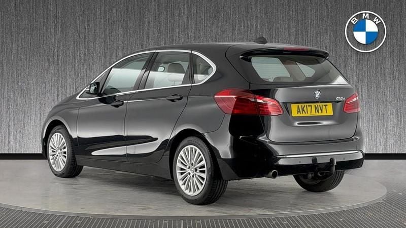 Used BMW 218 Active Tourer Luxury Line 148 HP (108 kW) 2017 Black MPV