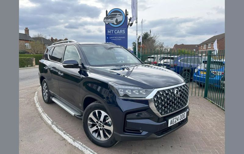 Blue Used 2024 Ssangyong (KGM) Rexton SUV | £37,995 (Expensive) - Image 1/4