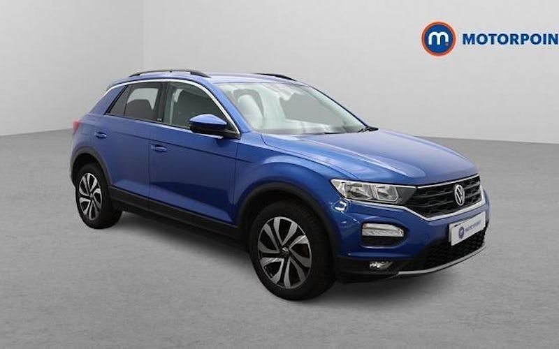 Used VW T-Roc Active 150 HP (110 kW) 2021 Blue SUV