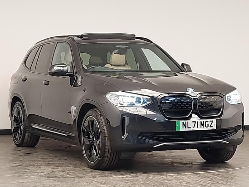 Grey Used 2021 BMW iX3 Shadowline SUV | £24,298 (Fair price) - Image 1/4