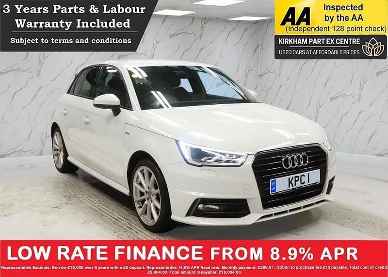 White Used 2016 Audi A1 Sportback S-Line Hatchback | £10,000 (Fair price) - Image 1/4