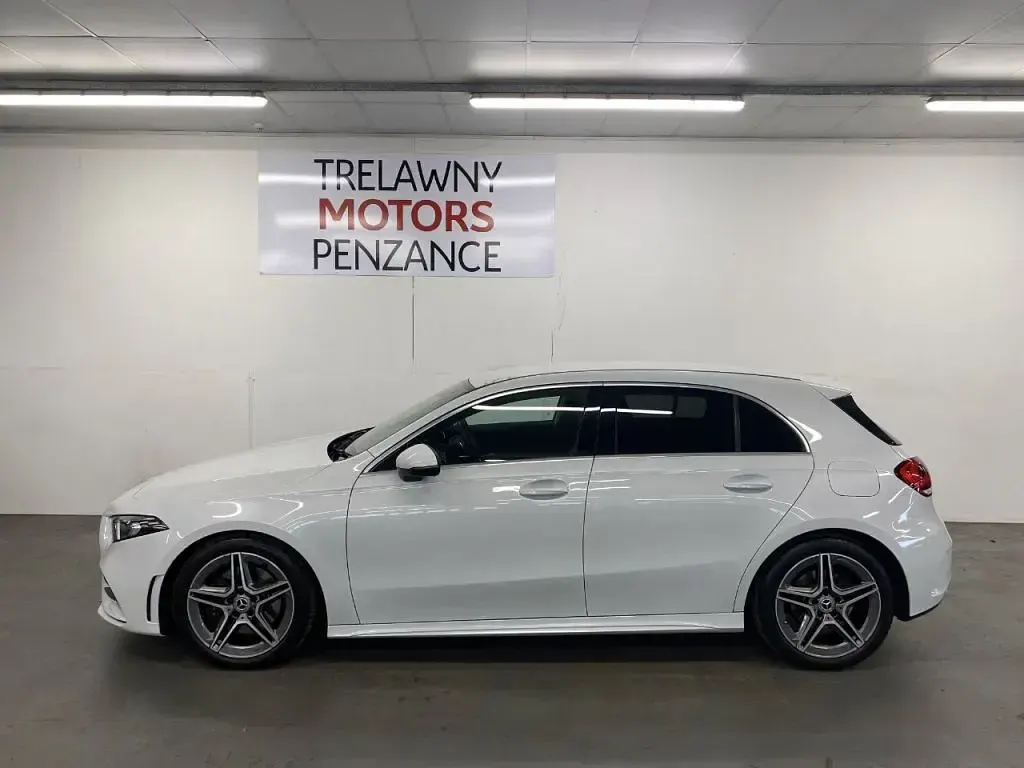 Used Mercedes A220 AMG line 190 HP (139 kW) 2020 White Hatchback
