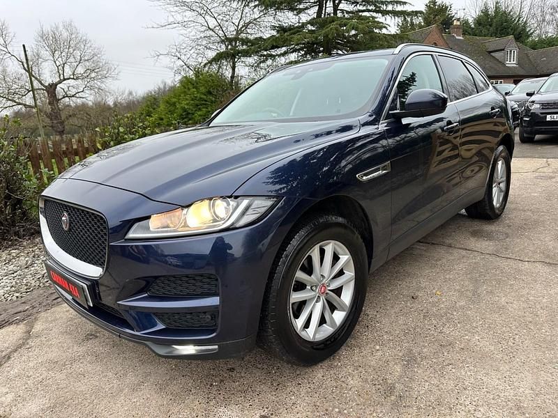 Used Jaguar F-Pace Prestige 180 HP (132 kW) 2017 Blue SUV