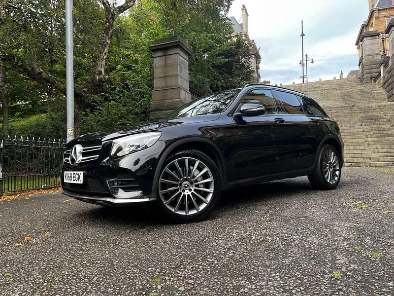 Used Mercedes GLC250 AMG line 2018 Black SUV
