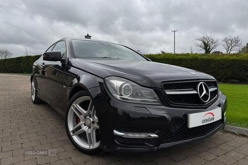 Black Used 2012 Mercedes C250 AMG Coupe | £3,995 (Fair price) - Image 1/1