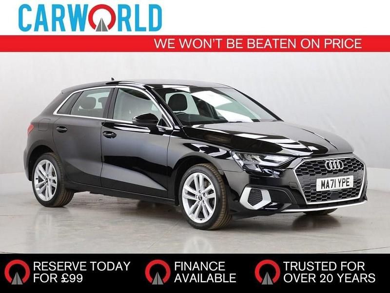 Black Used 2022 Audi A3 Sportback e-tron Sport Sedan | £15,700 (Super price) - Image 1/3