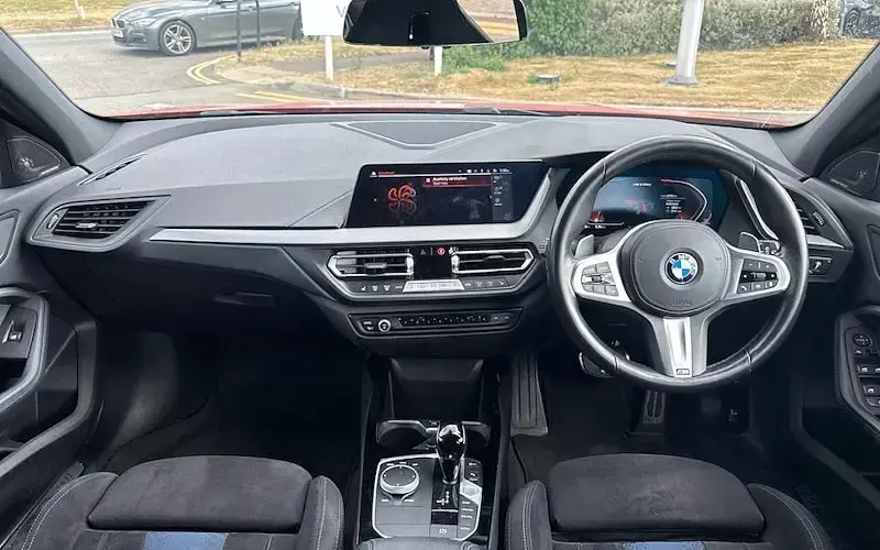 Used BMW M135 Shadowline 306 HP (225 kW) 2023 Red Hatchback