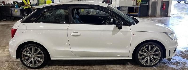 Used Audi A1 S-Line 122 HP (89 kW) 2014 Ibis white Hatchback