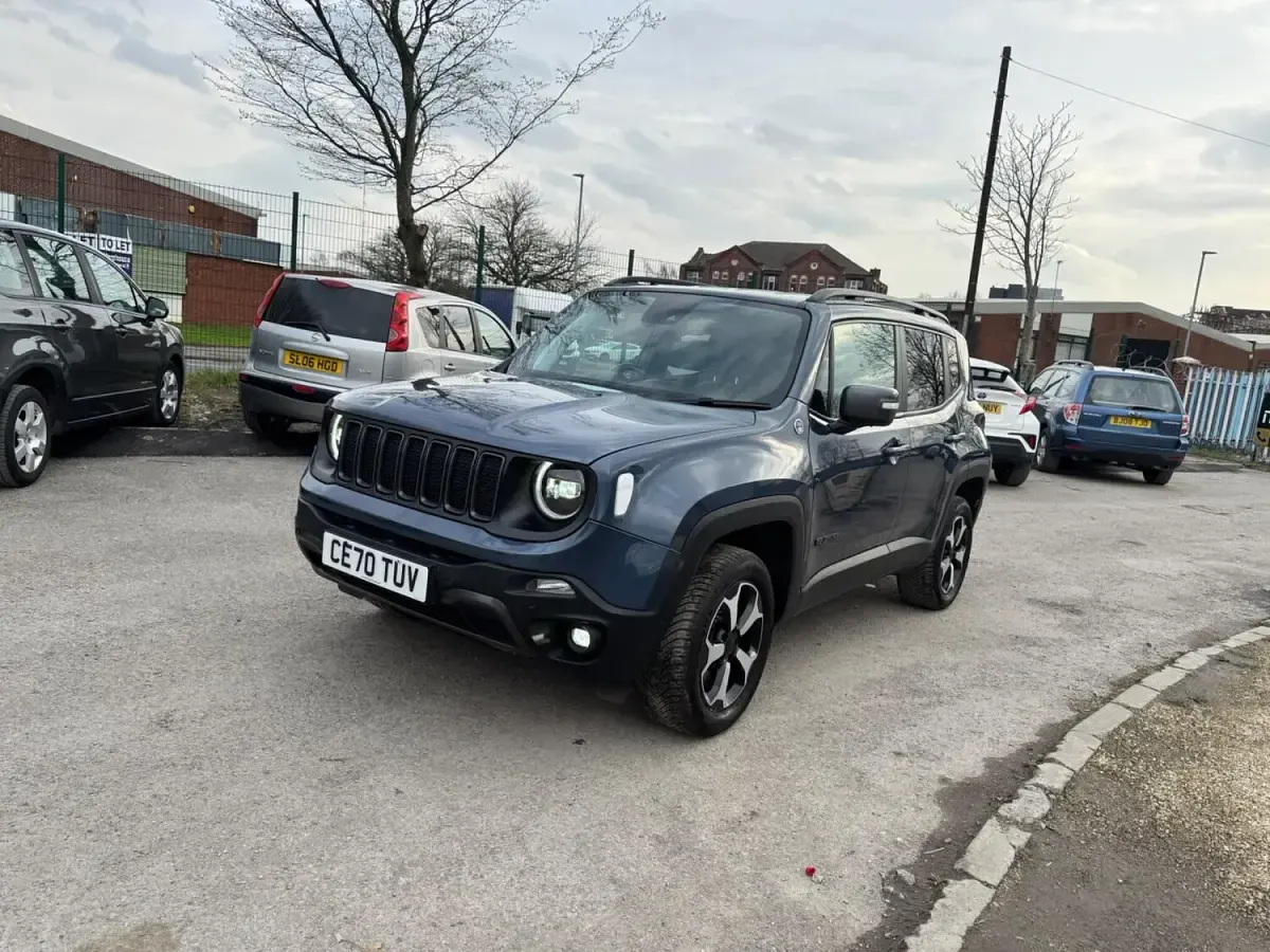 Used Jeep Renegade Trailhawk 2021 Blue SUV