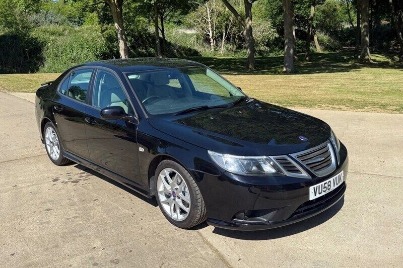 Black Used 2008 Saab 9-3 Vector Sedan | £6,995 (Expensive) - Image 1/1