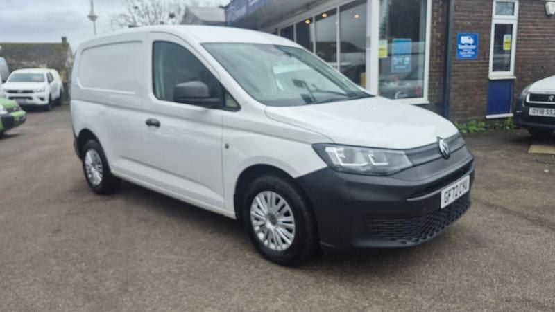 Used VW Caddy 102 HP (75 kW) 2022 White MPV