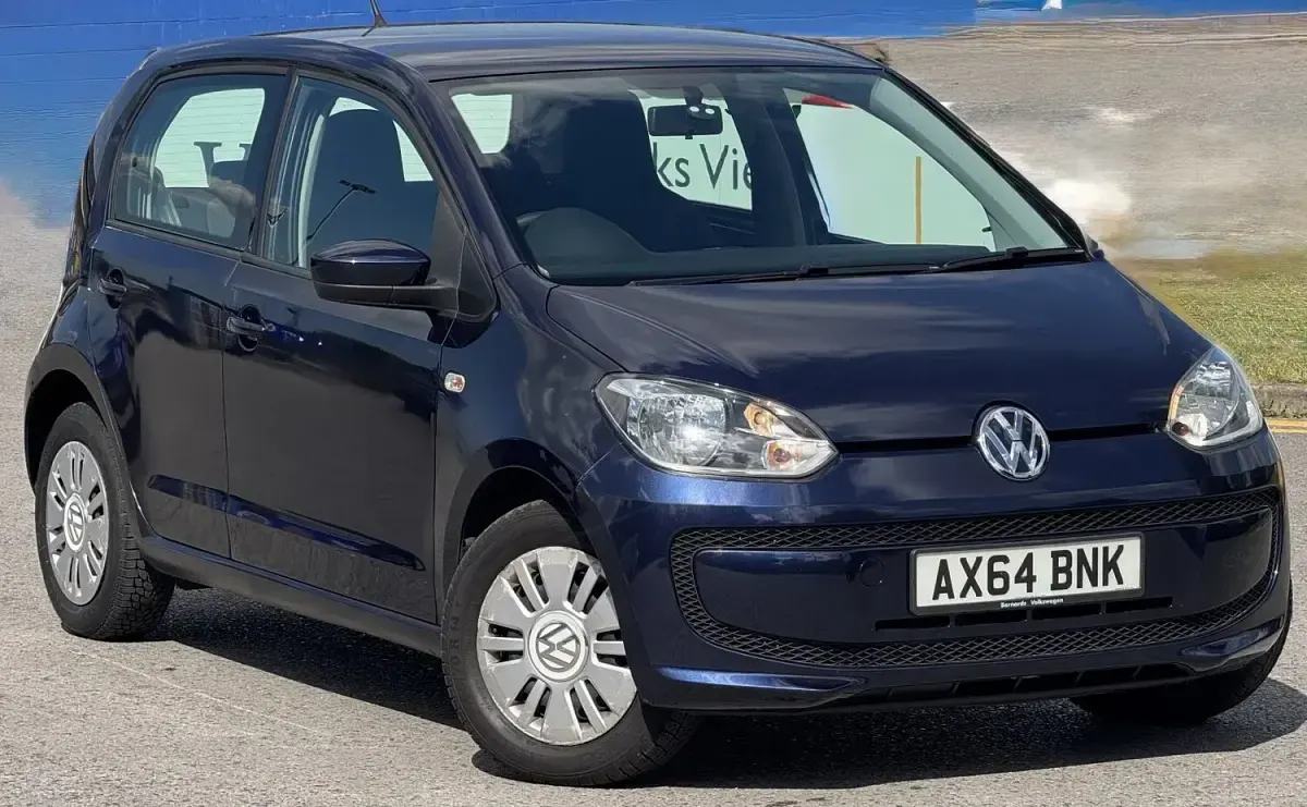 Used VW up! move up! 60 HP (44 kW) 2015 Blue Hatchback