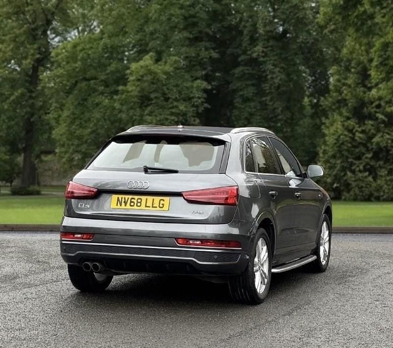 Used Audi Q3 S-Line 150 HP (110 kW) 2018 Grey SUV