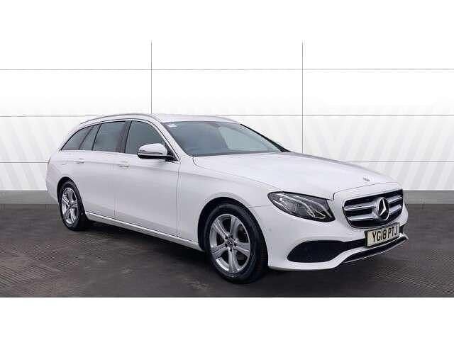 White Used 2018 Mercedes E220 SE Estate | £20,187 (Good price) - Image 1/4