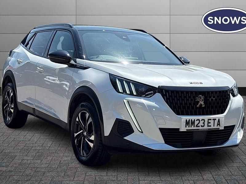 White Used 2023 Peugeot 2008 GT SUV | £19,065 (Fair price) - Image 1/4