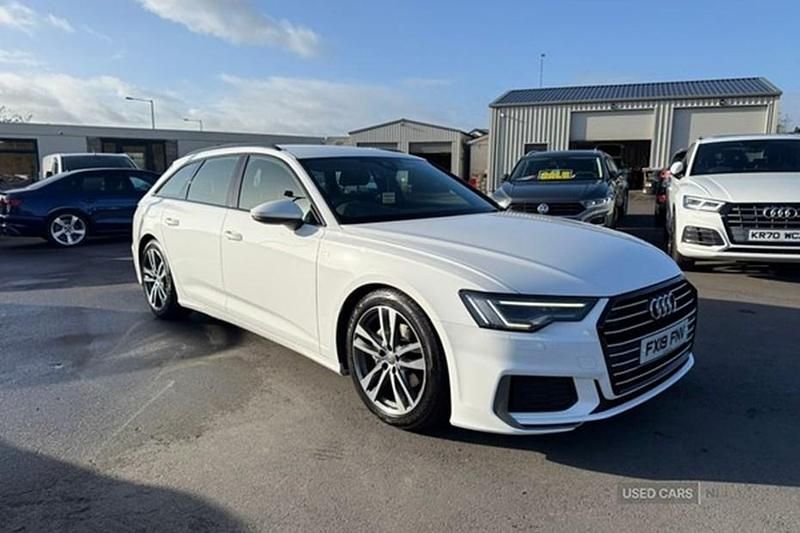 White Used 2019 Audi A6 S-Line Estate | £19,950 (Fair price) - Image 1/1